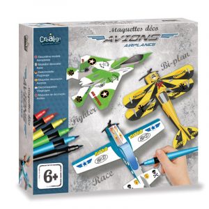 Coffret maquette déco Avion CREALIGN